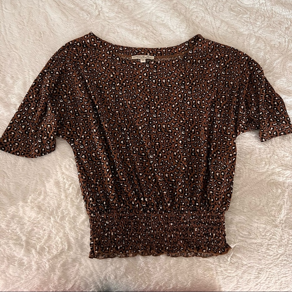 Leopard Rust Top